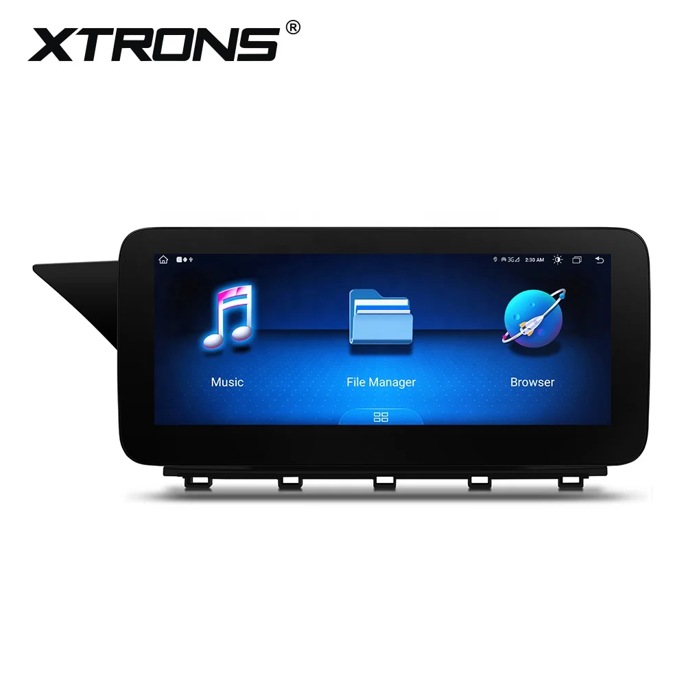 XTRONS 10.25 Inch Android Octa Core 4+64GB Car GPS Multimedia Player for Mercedes-Benz GLK-Class X204 Left-hand Driving Vehicles