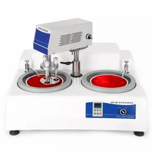 Double disc sample grinding and polishing machine metallographic grinding equipment