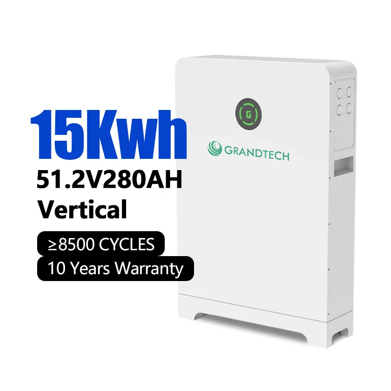 Grandtech 16kWh 51.2V 314Ah 48V 300Ah Lfp Lifepo4 Battery Pack 15kWh 280AH Lithium Ion Batteries 8500 Cycle for House