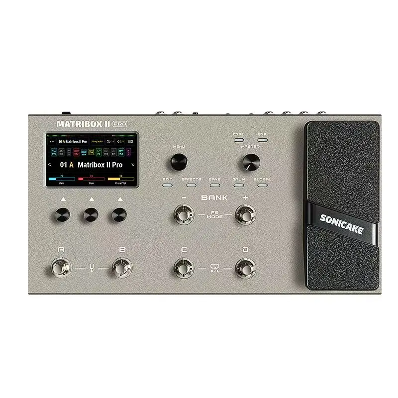 Sonicake Fashionable Electric Guitar Effect Pedal & Recording Card