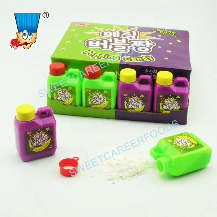 Oil Bottle Bubble Gum Powder With Popping Candy,Bubble Gum Powder,Chewing.....