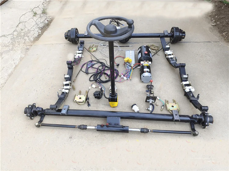 17 Teeth Spline 3500 Kg Electric Rickshaw Parts Drive Kit