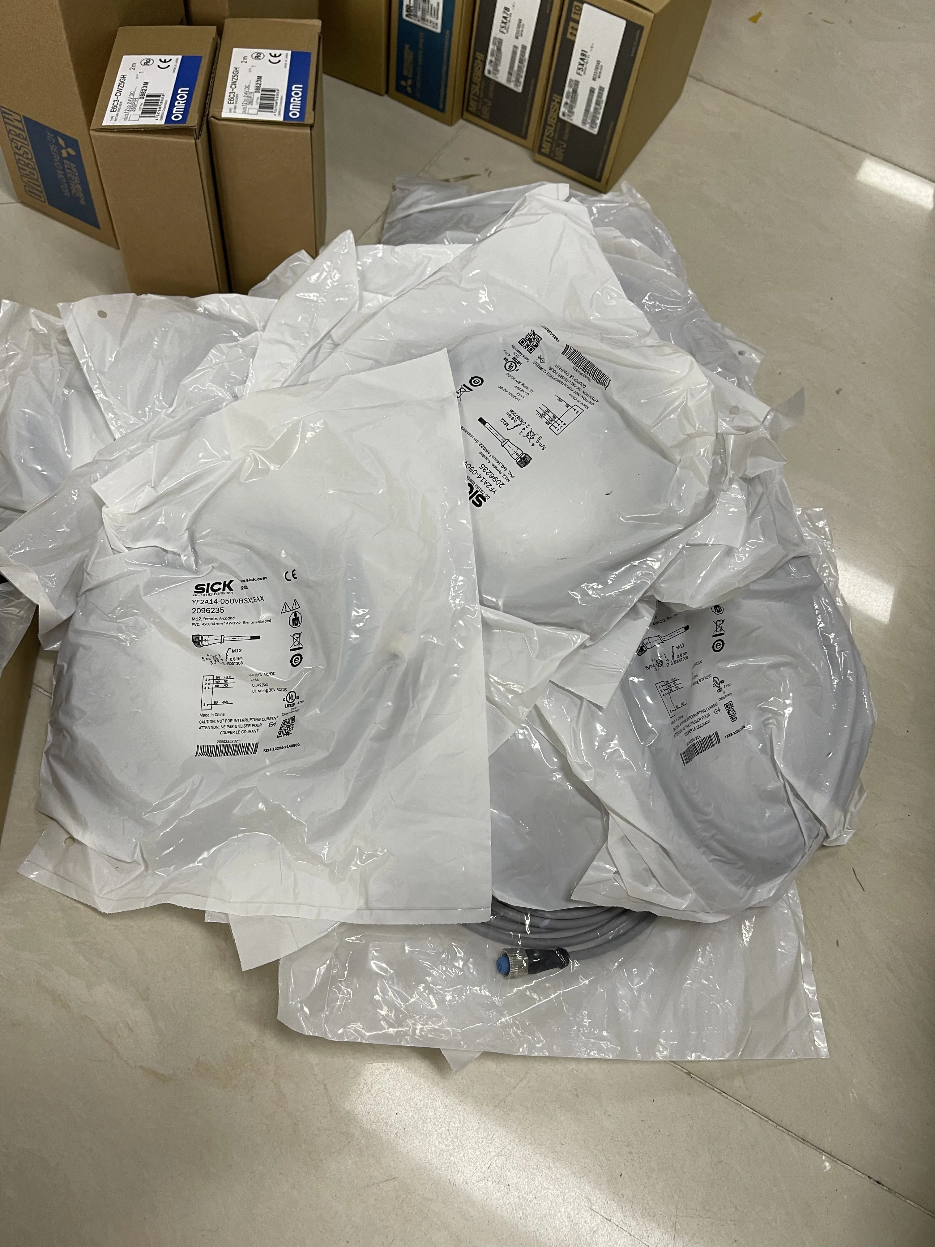 Sick Photoelectric Sensor YF2A14-050VB3XLEAX Sick Photoelectric Sensor YF2A14-050VB3XLEAX