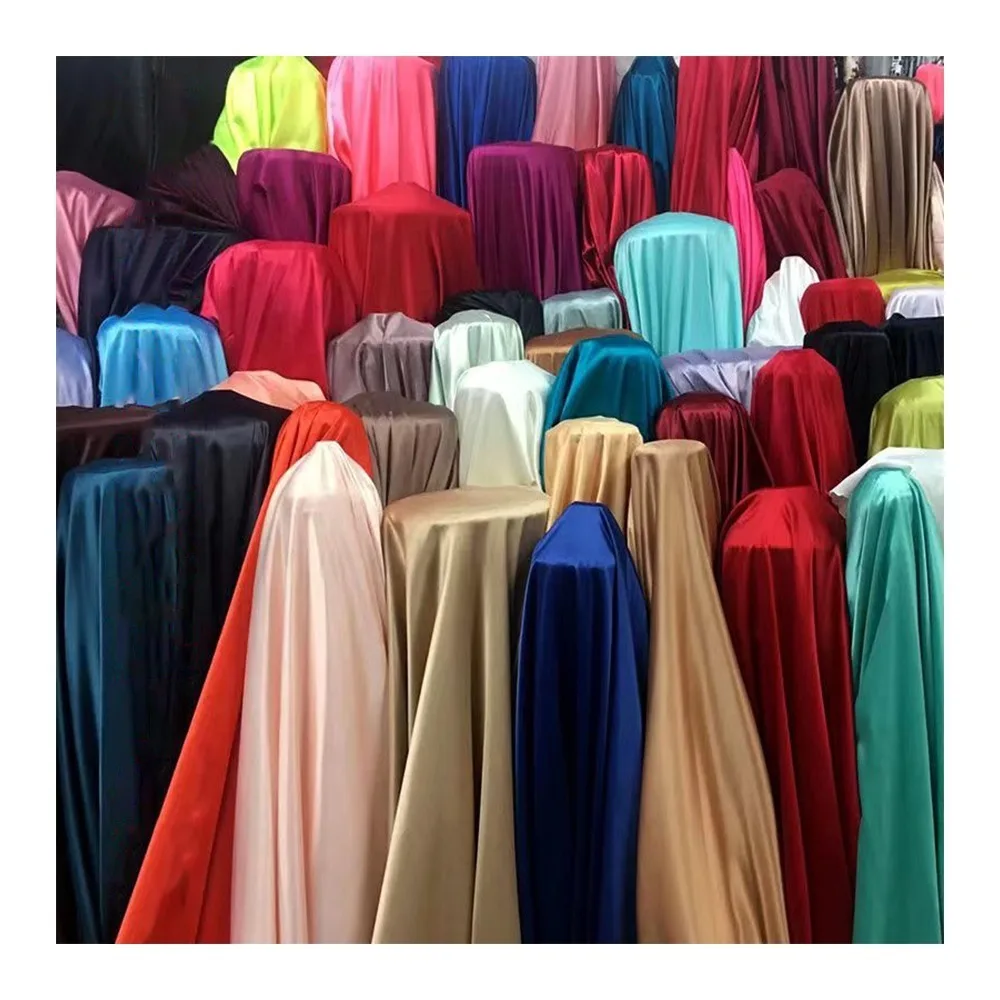 Wholesale Silk Satin Fabrics for Wedding Dresses Lining