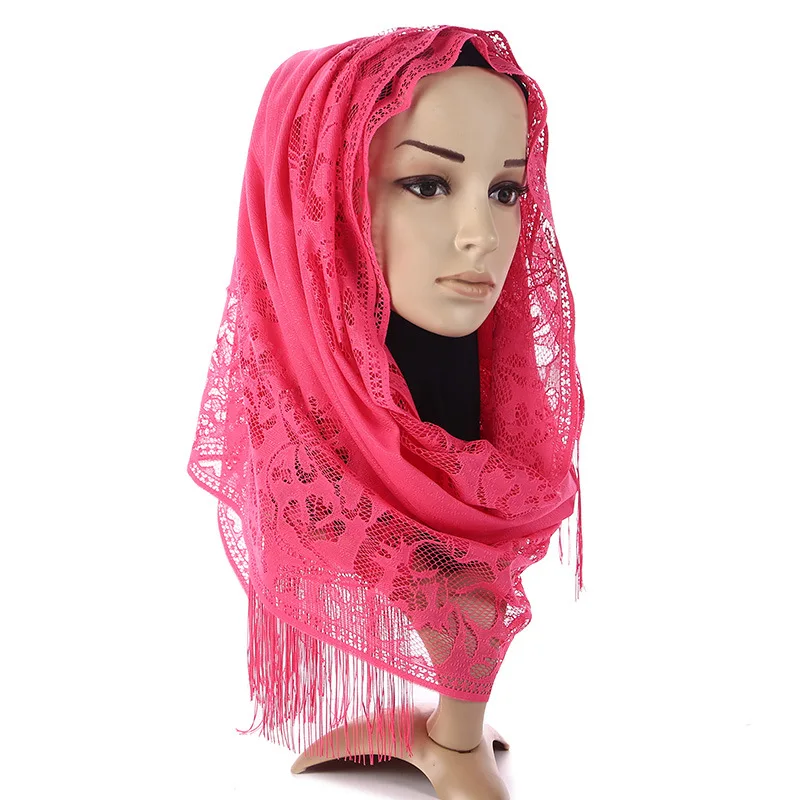 Wholesale ASSORTED Muslim Girl Hijab Style Lace Hijab Arab Sex