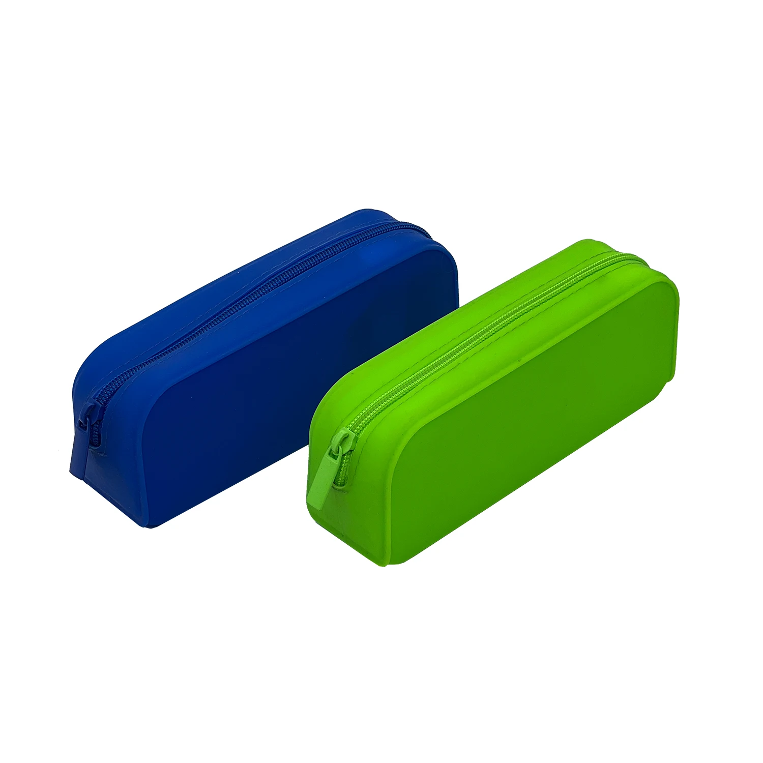 Customized Logo Stationery Soft Zipper Lock School Case Pen Bag Office