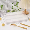 6 agujeros (28*18*6,5 cm) blanco
