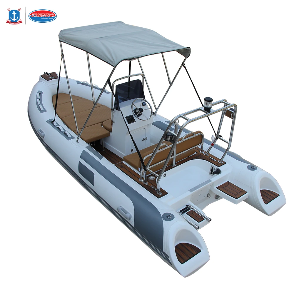 4.8m Rib Boat With Outboard Motor Rib-480 With CE Certificate Inflatable Boat