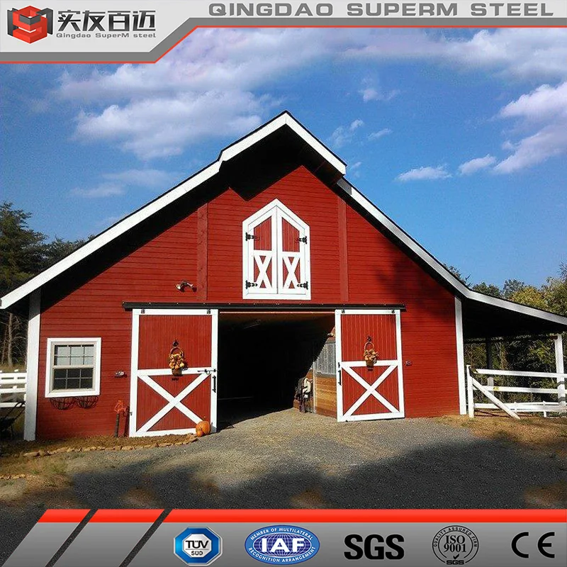Prefab Steel Structure Building the Wilds Wedding and Event Venue Barndominium Kits Rustic Country Pole Barn for Sale