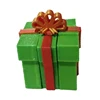 Caja de regalo de Navidad verde 4CM