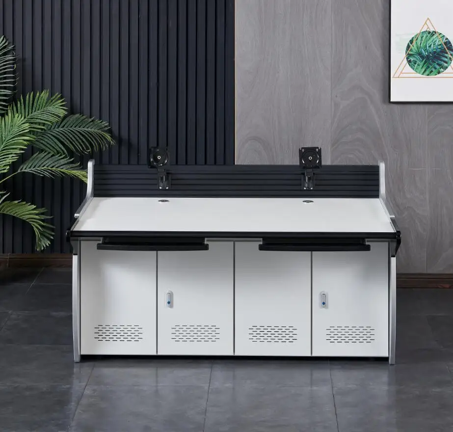 Control Room Console Command Center Control Table Equipment Desk Double Seat