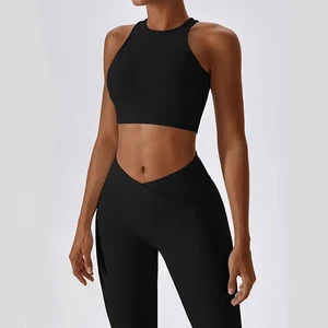 Customized Women Push up Activewear Sports Leggings Breathable Yoga Wear for Outdoor Training Active Wear