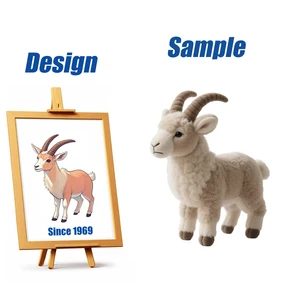Shengye CE CPC Simulation Melancholy Antelope Plush Stuffed Animal Toy Low Moq Custom Company logo Plushie Anime Plushies Toy