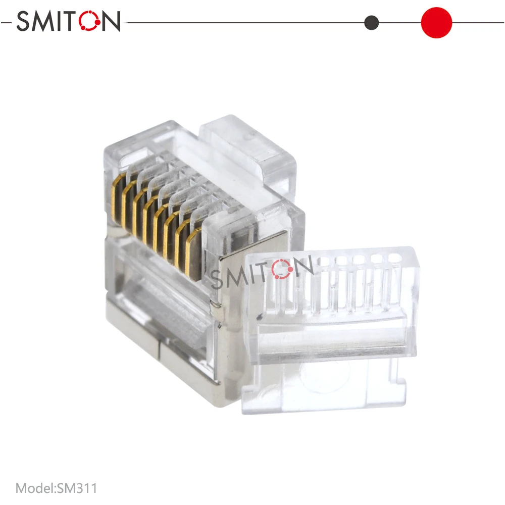 FTP CAT6 Mini Modular Plug Shielded Short RJ45 Connector