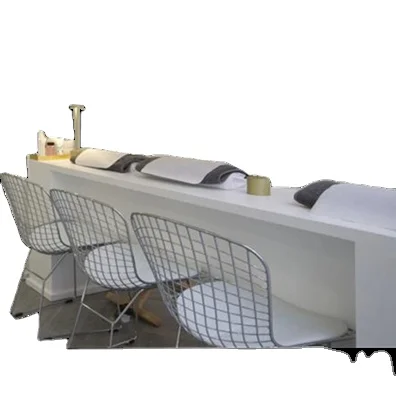 Fashion European Style Nail Salon Set Manicure Tables Salon Furniture Desk for Sale Light Luxury