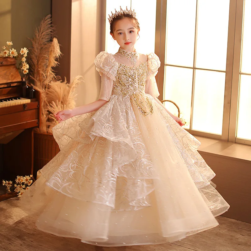 Kids fashion marriage dress