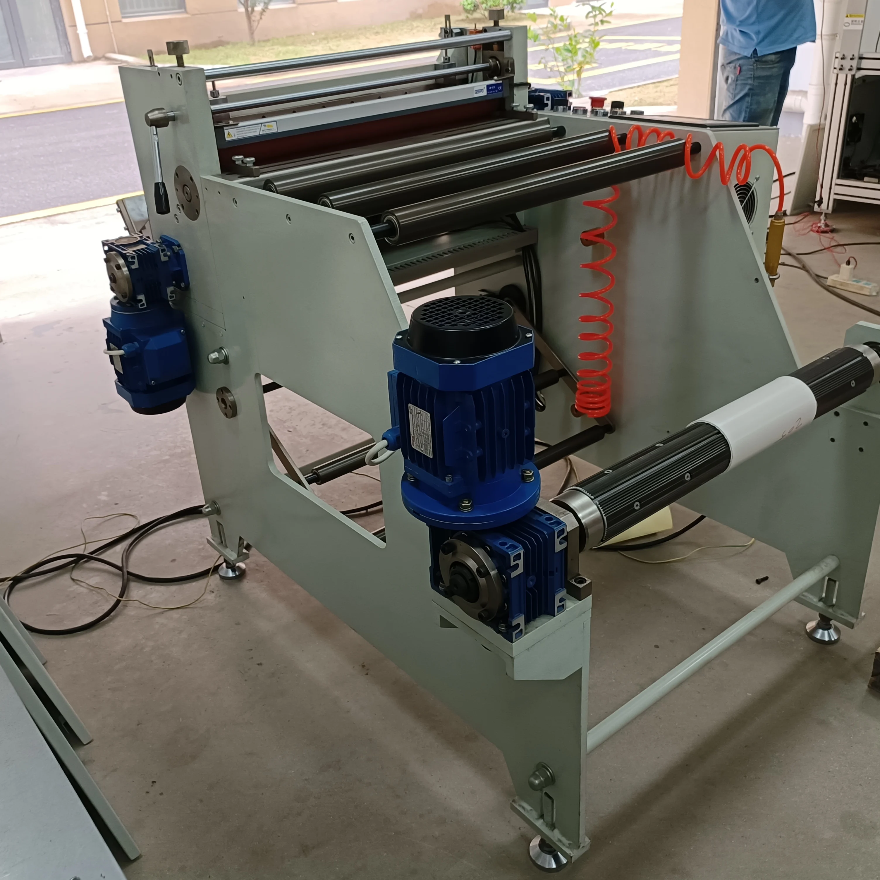 Paper Roll to Sheet Cutting Machine for Aluminium Foil Rolling