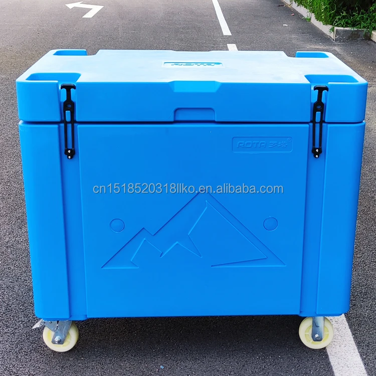 Factory Heavy Duty Dry Ice Container Box Bin For Dry Ice Pellet 3 Mm 16