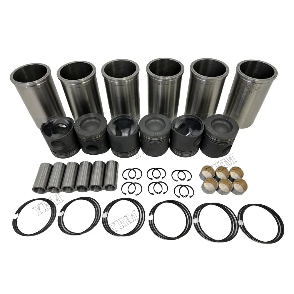 Cylinder Liner Kit Fit for Deutz BF6M1015 Engine Parts 4