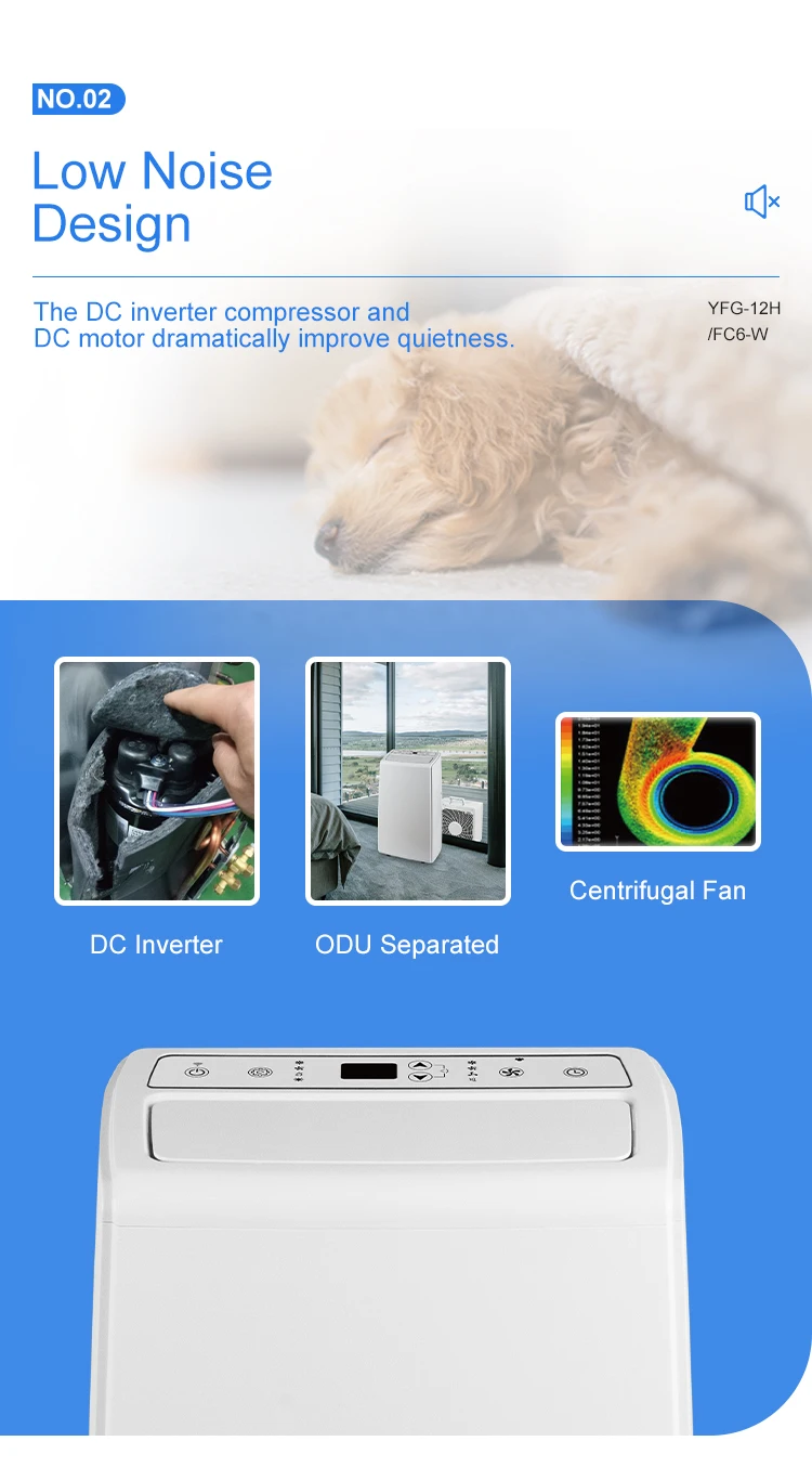 Split Air Conditioner, Portable, R32 - detail 18