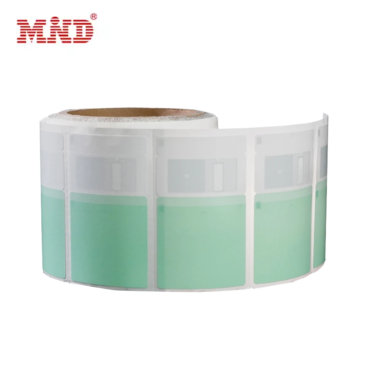 UHF RFID Label Long Range Passive Rfid Tags Flag Self-Adhesive Stickers for Supermarket Water Beverages Wine Bottle