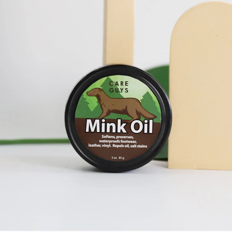 Mink Oil Leather Maintenance Ointment for Cow & Sheepskin - Eco