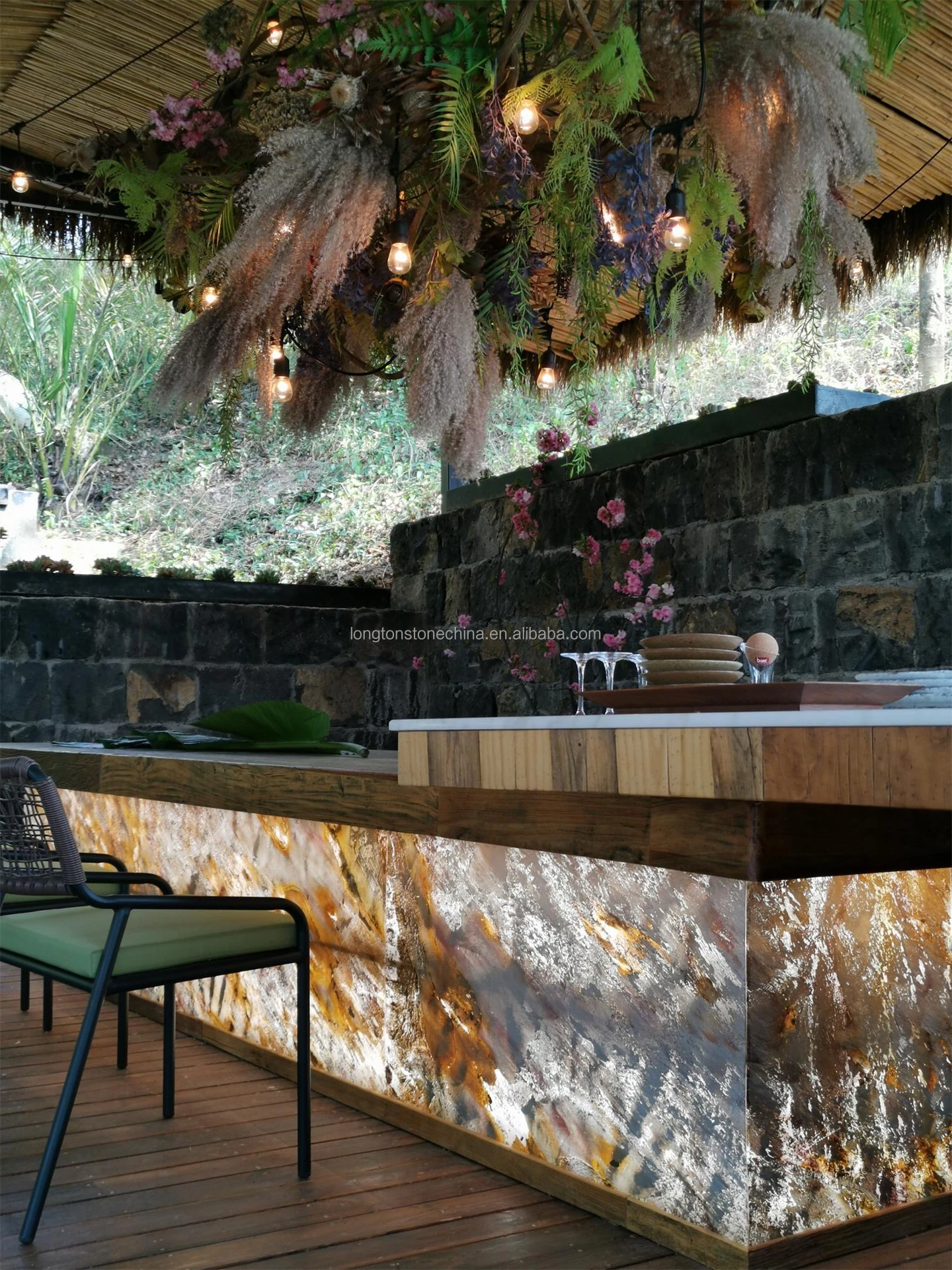 Onex Wall Cladding Natural Ultra Thin Stone Veneer - Translucent Wall Panels