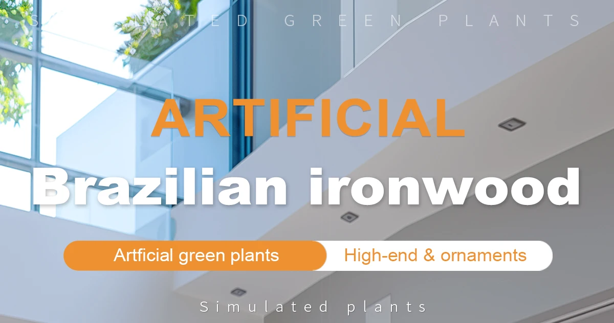 Natural Style Large Artificial Brazilian Ironwood Green Tree Plastic Decorative Greenery Olive Bonsai Pot Decorative Outdoor factory