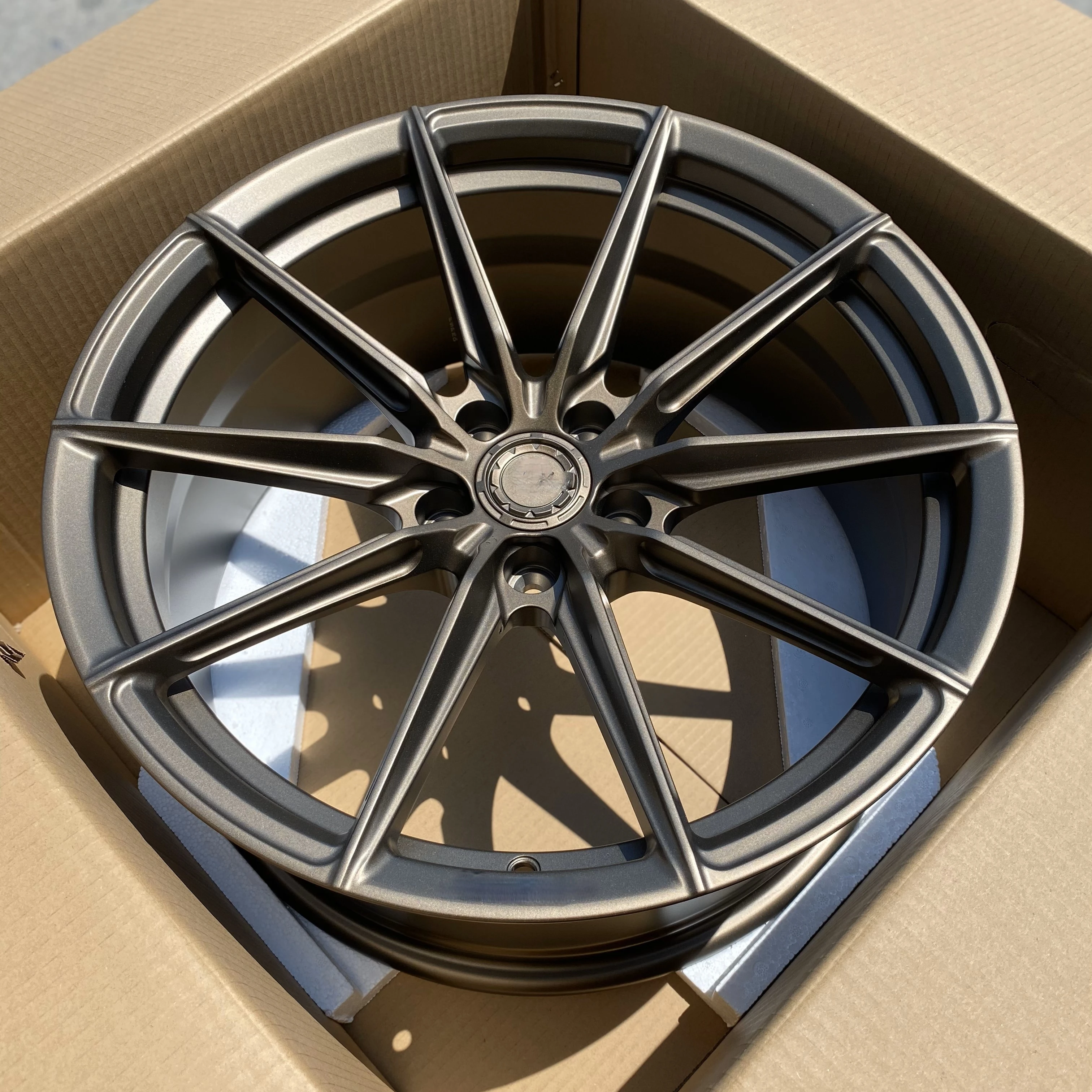 GVICHN custom multi spokes monoblock forged wheels 16 - 26 inch aluminum alloy rims 5x112 5x114.3 5x120 monoblock wheel hub