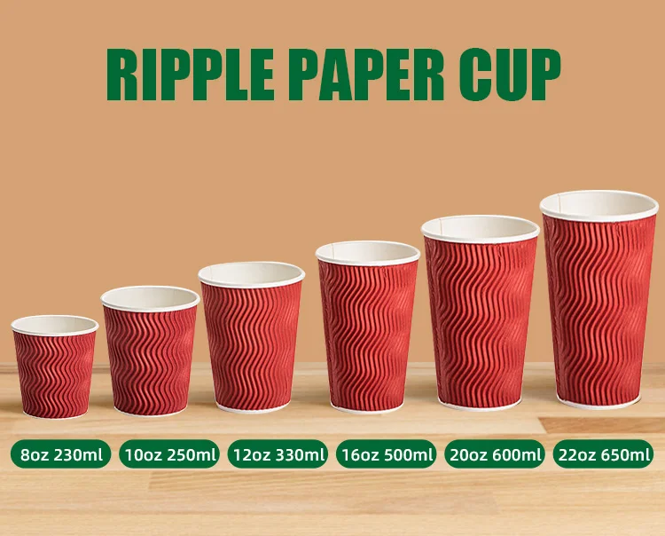 Disposable Coffee Cups With Lids And Straws 8oz16 Oz Hot Paper