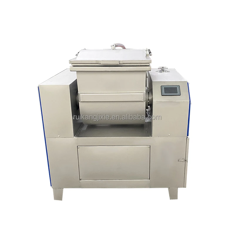 Vacuum Dough Mixer For Frozen Dumplings High Transparency 25kg Vacuum