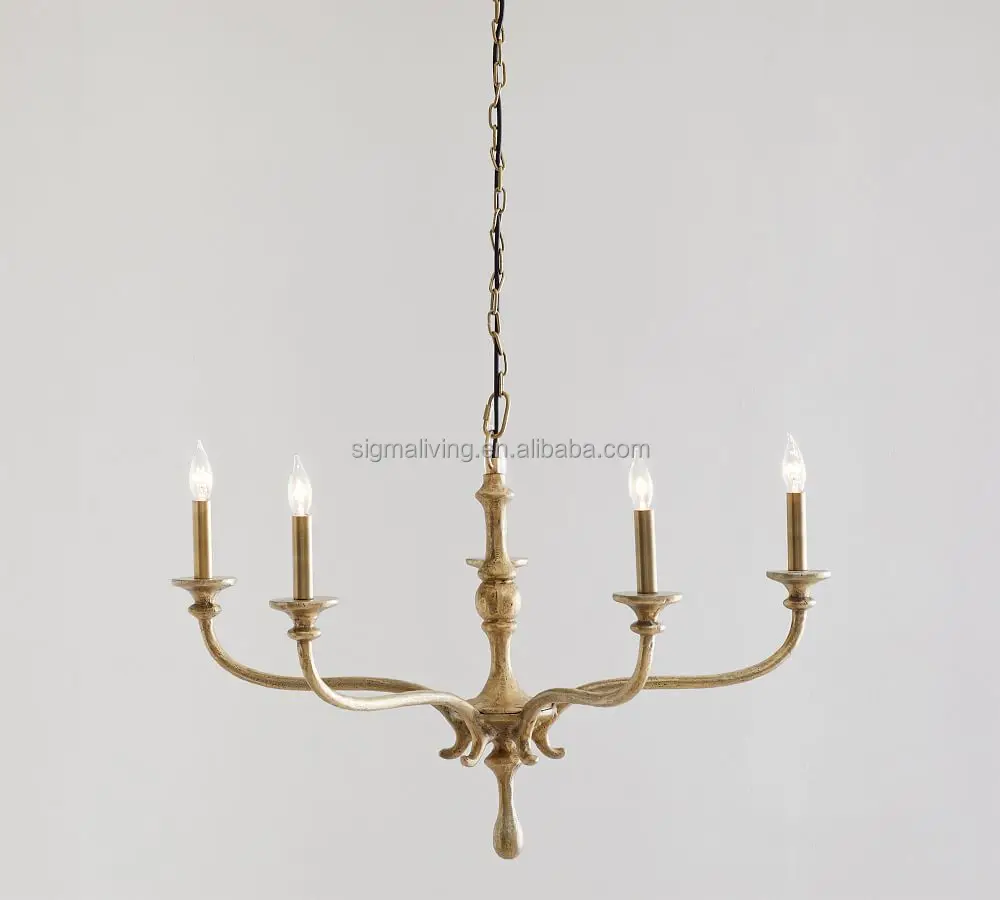 chandelier light luxury light forged iron chandelier