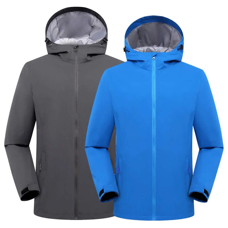 New Adults Custom Men Outdoor Jackets Waterproof Rain Hooded Coat Jacket Buy Custom Men Jacket 2949