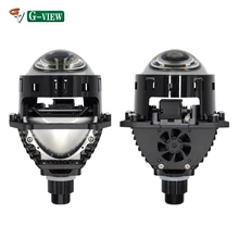 Factory Wholesale Bi Led Projector Lens H4 H7 H8 Led Projector Lens 9005 9006 Car Bi Led Projector Headlight for Car LED Light