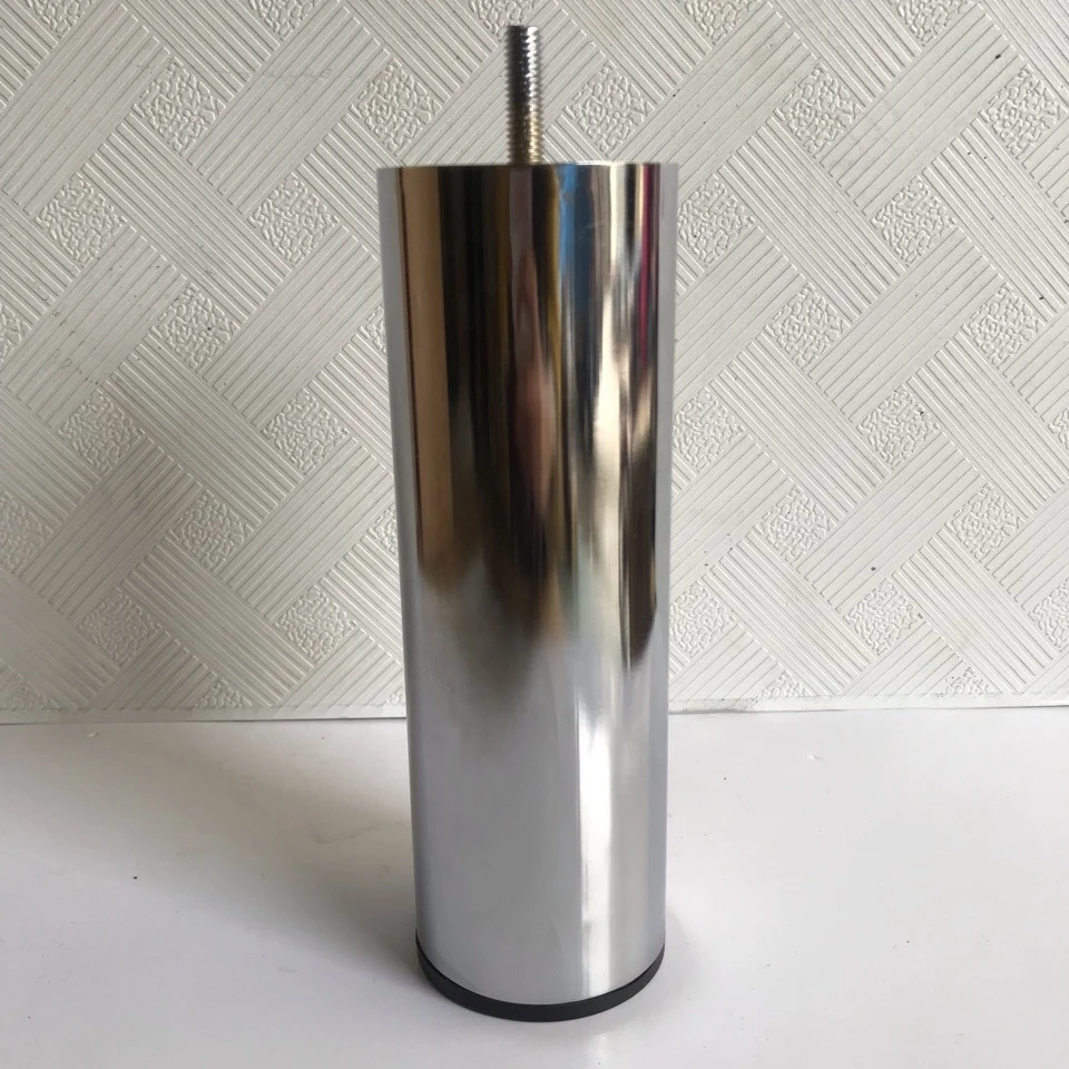 120 мм современный шкаф ноги серебро хромированный ножки мебели и