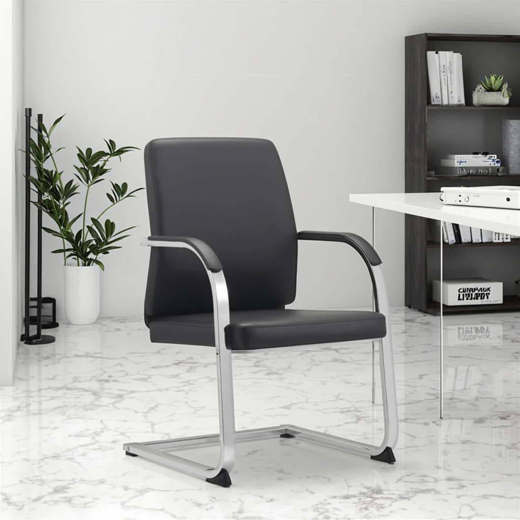 Heavy Duty Z-Back Frame Chair Cold Drawn Steel Construction Multiseam Upholstery Warehouse Seating 6