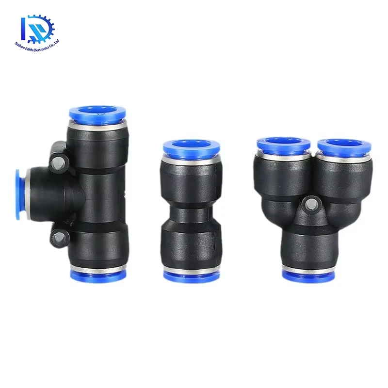 2-way Straight Connector Diameter Reduce for 6-4 8-6 10-8 12-10 8-4 10-6 12-8 Reduced Straight Adapter PG Pneumatic Fittings