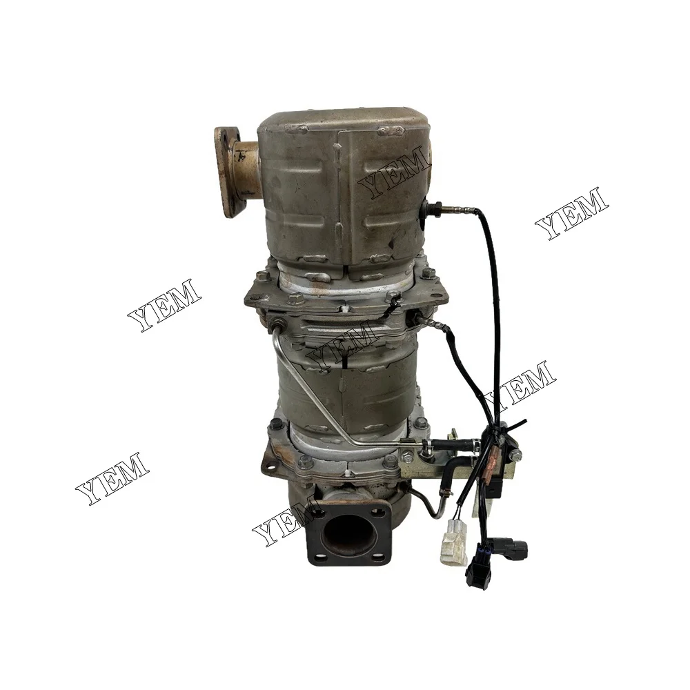 Muffler 1J585-18151 Fit for Kubota V3800 Engine 4