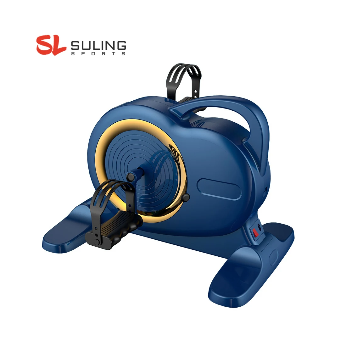 Legs Foot Cycle Mini Under Desk Elliptical Stepper Machine Cross Trainer Pedal Exerciser Bike for Elderly