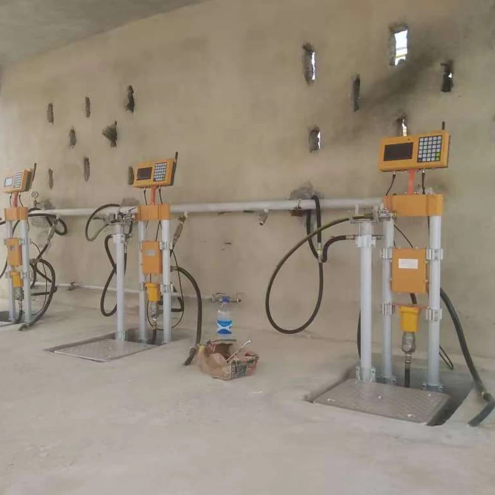 ATEX Explosion Proof lpg Filling Scale Easy to Operate lpg Gas Cylinder Filling Scale Cooking Gas Filling Machine
