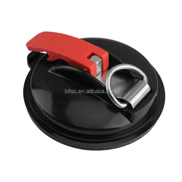 Heavy Duty Suction Cups with Hooks, Car Camping Tie Down Tarp Accessory with Strong Power