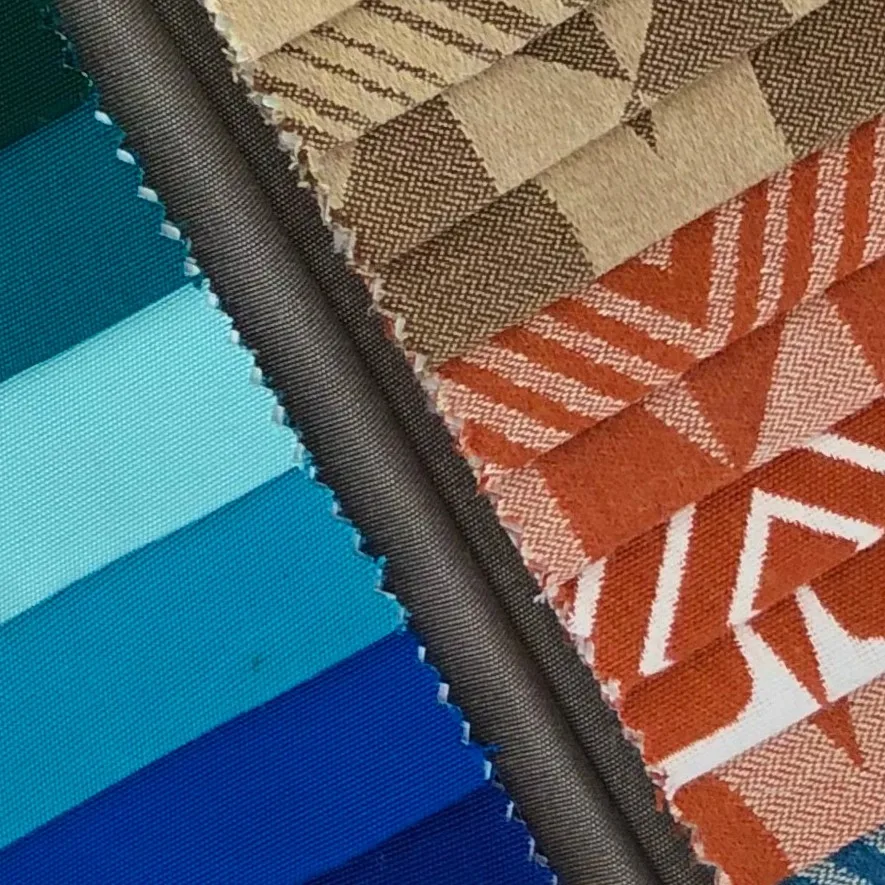 Высококачественная фабричная продажа как горячие пирожки солнцезащитный козырек и защита окружающей среды оранжевая акриловая ткань