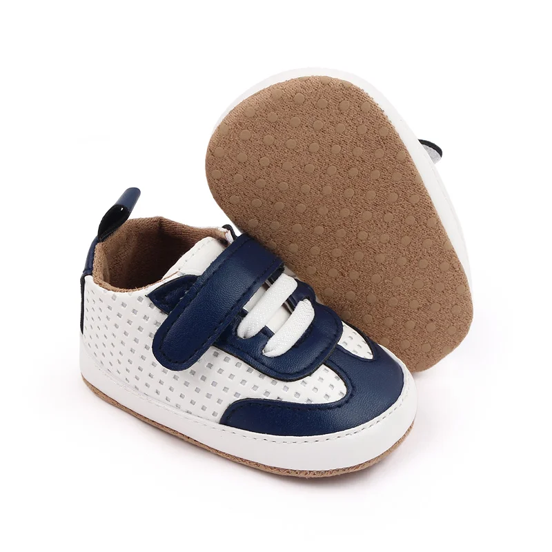 Spring and Autumn New Baby Color Mesh Breathable Soft Sole Non-slip Baby Walking Shoes manufacture