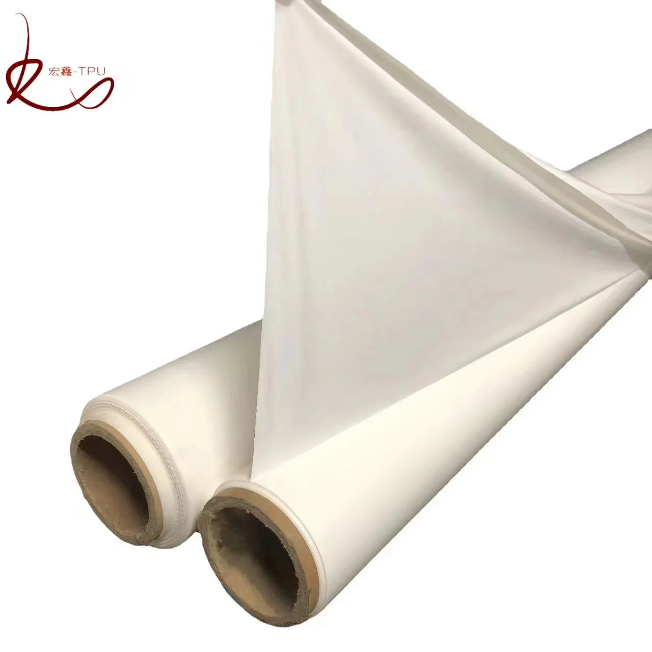 Hongxin Factory Direct Thermoplastic Polyurethane Waterproof and Breathable TPU Film White Color for Textile Fabric Garment