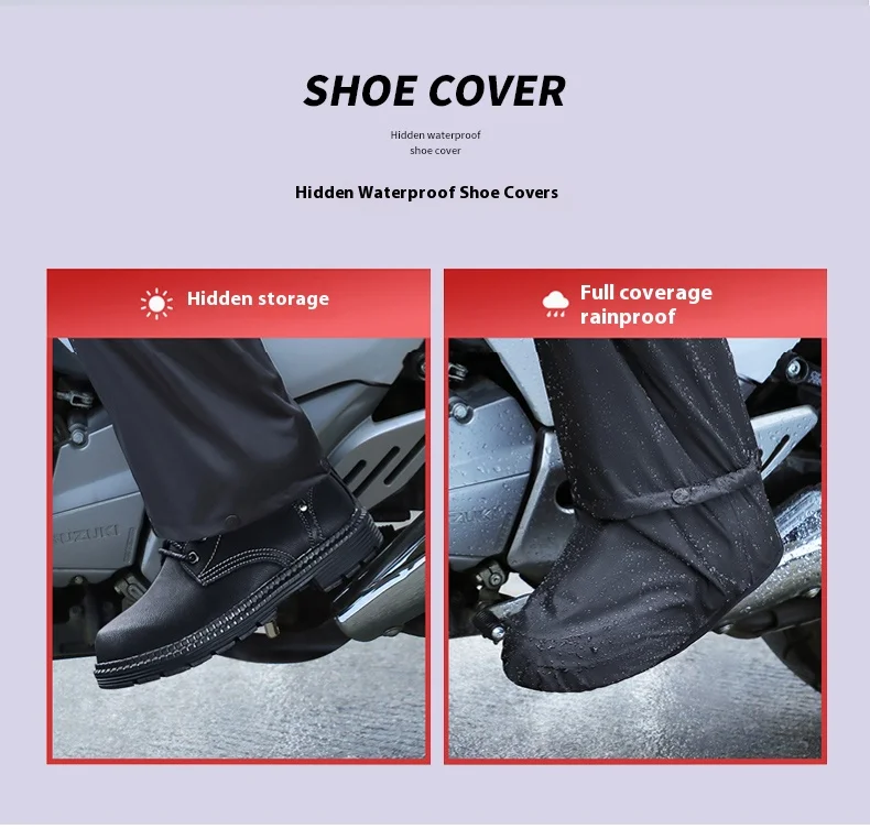 Outdoor Waterproof Motorcycle Riding Clothing  Adult Raincoat Durable Windproof Reusable Rainproof Jacket Pants Racing Suit Set