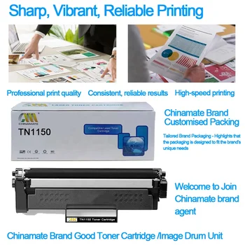 BROTHER TN1150 Toner Noir Capacité Jusquà 1 000 Pages Pour HL-L1240W / HL-L1242W / DCP-L1640W / DCP-L1642W / DCP-L1660W - Achat/Vente BROTHER 48049637