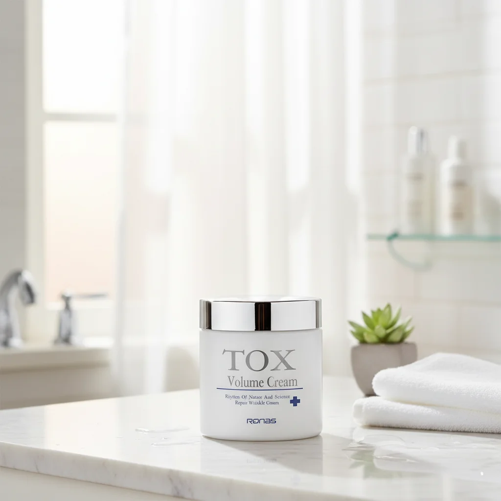 RONAS トックスボリュームクリーム - エイジングケア・肌引き締め・100ml
