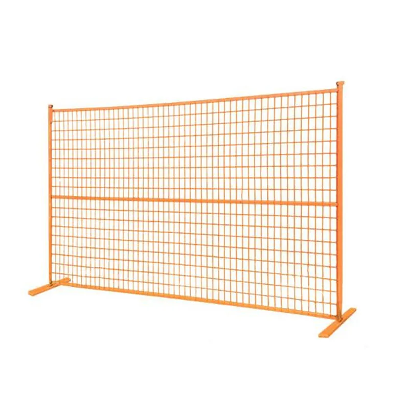 High Quality Temporary Construction Barrier Safety Heavy Duty Removable Iron Fence factory