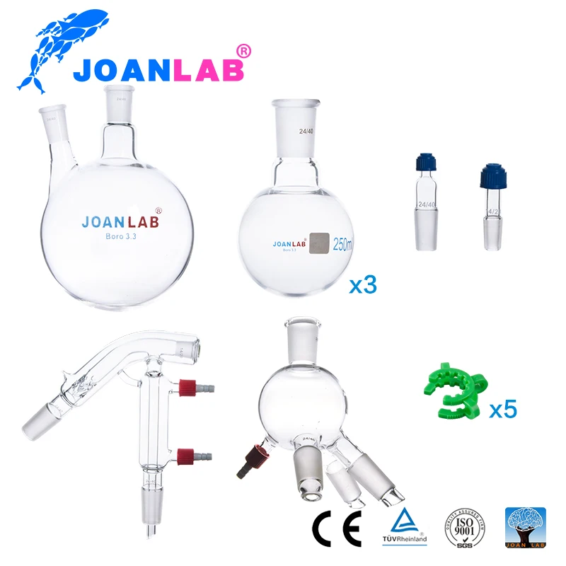JOANLAB Laboratory Short Path Distillation Extraction Set Stock Available