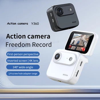 4k Action Camera Waterproof High Definition Display Movie-style Creative VLOG Sports Camera Y360 detail image